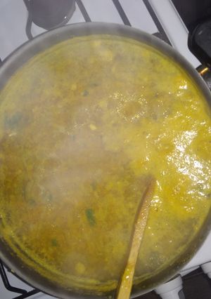Una foto de Sopa casera de verduras