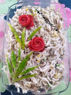 عکسی از دستور سالاد ماکارونی