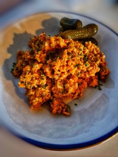 Tavaszi rizses hús recept fotója