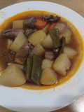 Guisado de pollo con patatas