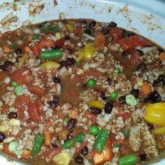 A picture of Papa's Pork chili.