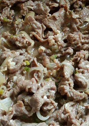Foto resep Daging Bulgogi ala Mr. Baek (mudah dan enak)