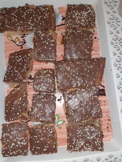 صورة لوصفة كيكه بالكاكاو
