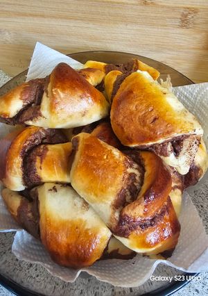 Nutellás kifli gyorsan recept fotója