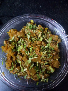 तरबूज के छिलके की सब्जी (Tarbooj ke chilke ki sabzi recipe in hindi) रेसिपी मुख्य फोटो