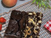 Gambar brownis apel