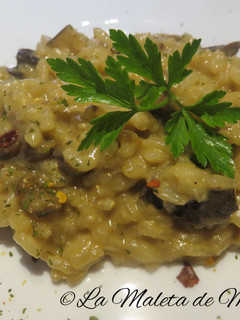 Una foto de Risotto de setas