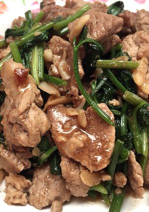 รูปของ หมูผัดคึ่นช่าย (ขึ้นฉ่าย)