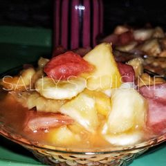 A picture of Simple fruit salad.