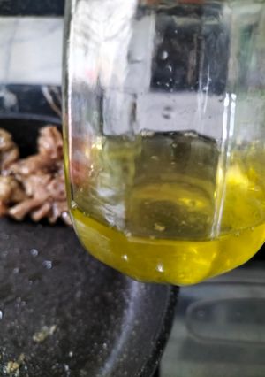 Foto resep Minyak kulit ayam untuk mpasi