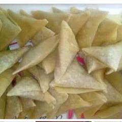 Beef Samosa. by Bevaline Awonda A picture of Beef Samosa. by Bevaline Awonda.