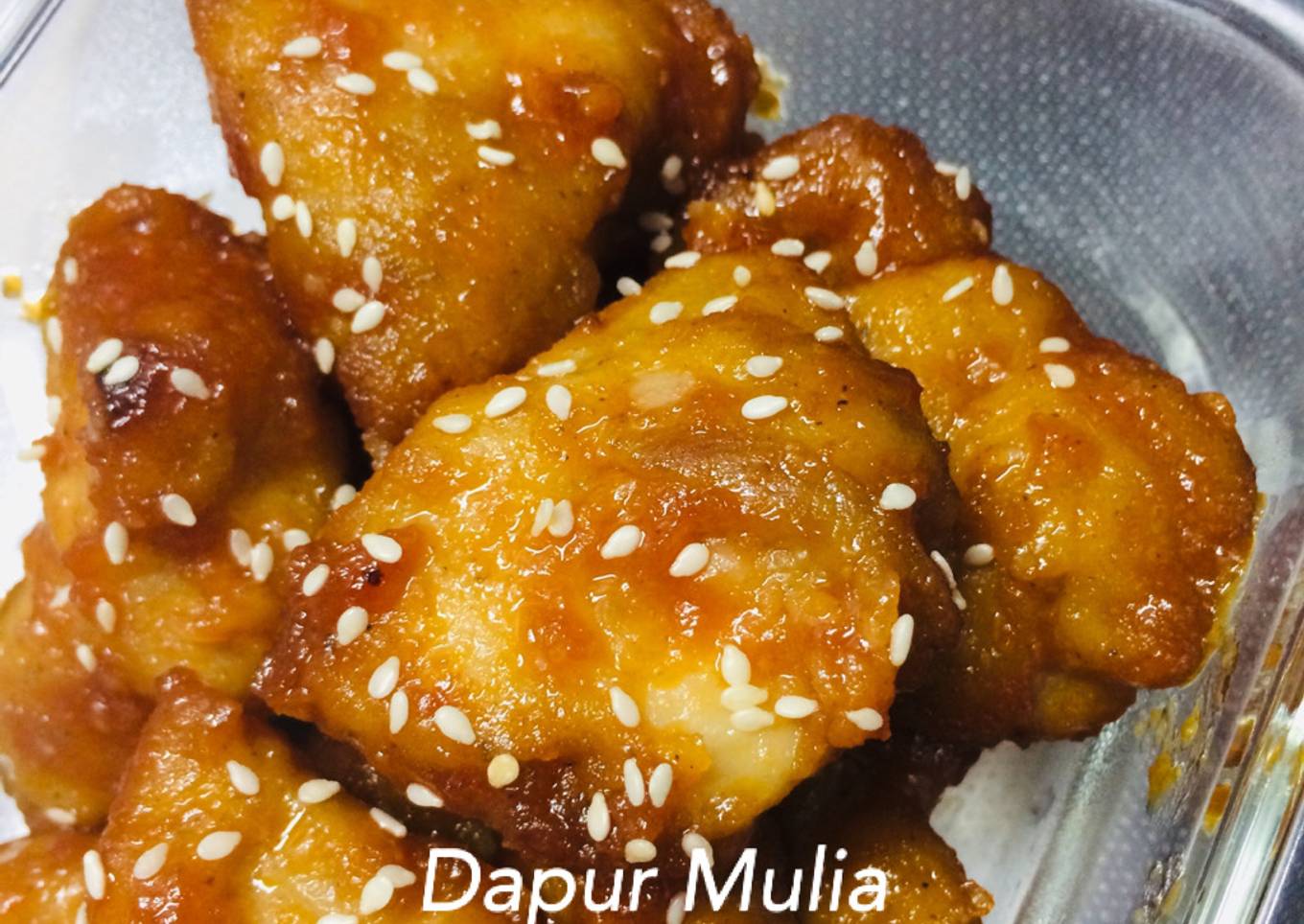 Resep Ayam goreng korea Yangnyeom-tondak Anti Gagal