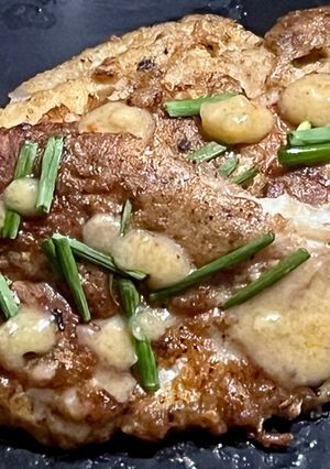 A picture of Cream Dory fish with Tangy gravy sauce.