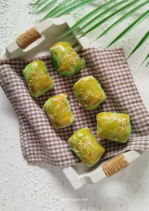 Foto resep Bolen Pandan Pisang