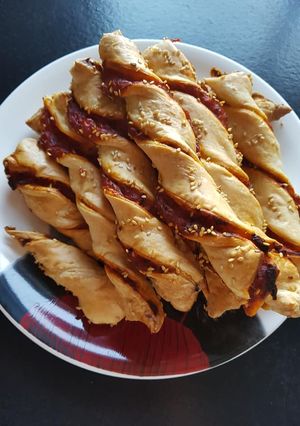 Une photo de Torsadé poivrons pour l'apéro