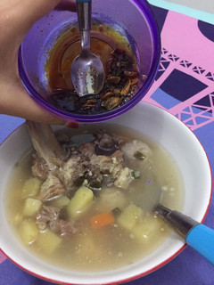 Foto resep Sop Balungan dan Sambal Kecap Simple