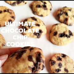 Ultimate Chocolate chip cookies A picture of Ultimate Chocolate chip cookies.
