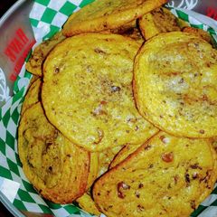 A picture of Kahlua and Irish Cream Espresso Chip Cookies.