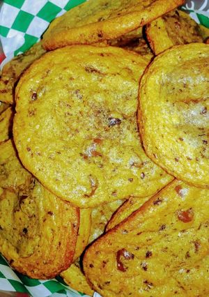 A picture of Kahlua and Irish Cream Espresso Chip Cookies.