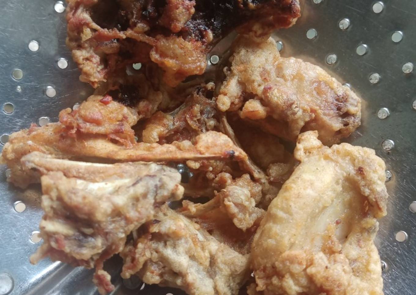 Tulang ayam goreng