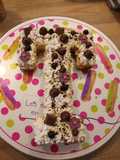 Number cake bailey's