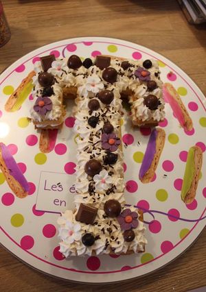 Une photo de Number cake bailey's