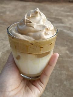Hình của món Cà phê bọt biển - Dalgona Coffee.