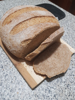 Una foto de Pan hecho en casa