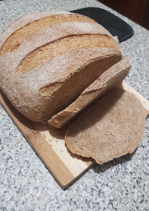 Una foto de Pan hecho en casa