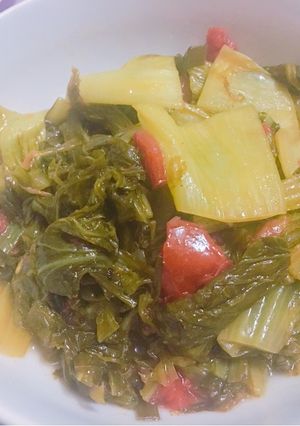 Hình của món Dưa xào.