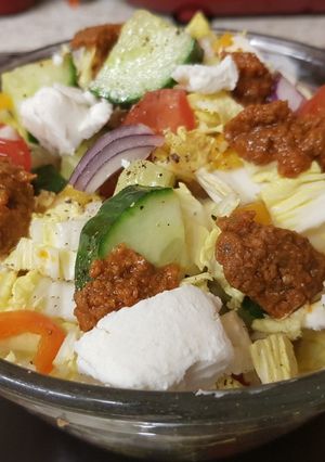 A picture of My tasty Salad.