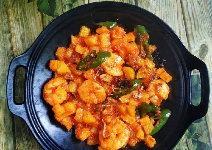 Resep Balado Udang Kentang Oleh Windriayu Cookpad