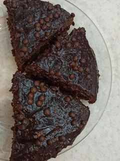 عکسی از دستور کیک موکا رژیمی با سس موکا رژیمی