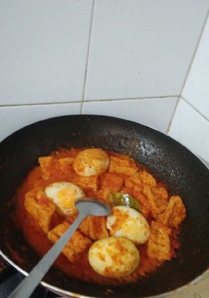 Foto resep Bali tahu telur