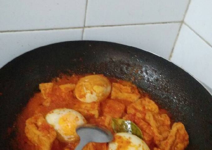 Standar Resep  membuat Bali tahu telur dijamin enak