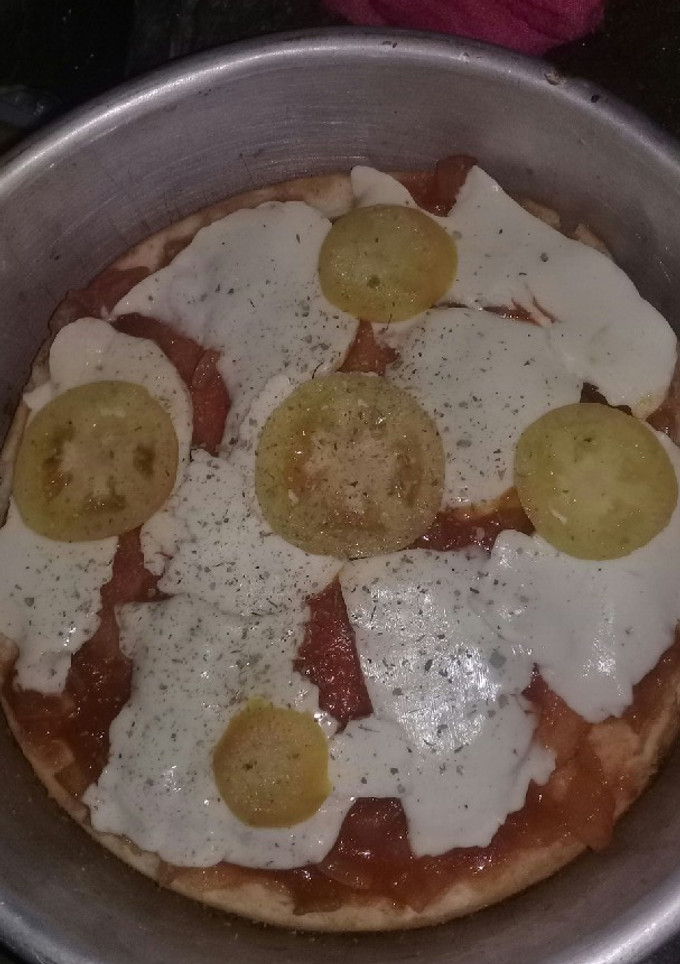 Una foto de Pizza celiaca