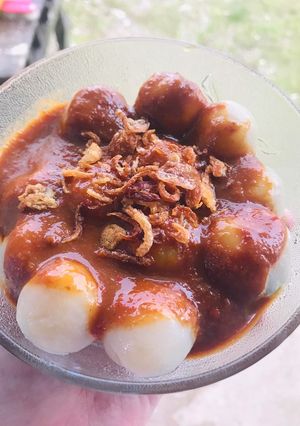 Foto resep Cilok bumbu kacang
