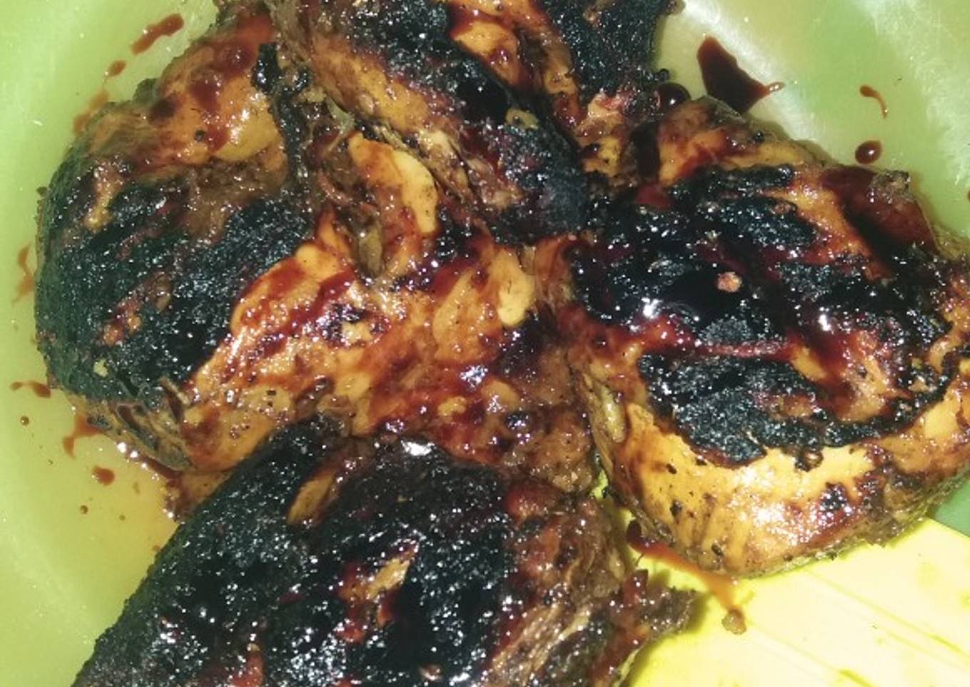 Ayam bakar yang sedap