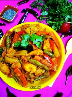 মিক্সড ভেজিটেবল রেসিপির প্রধান ছবি