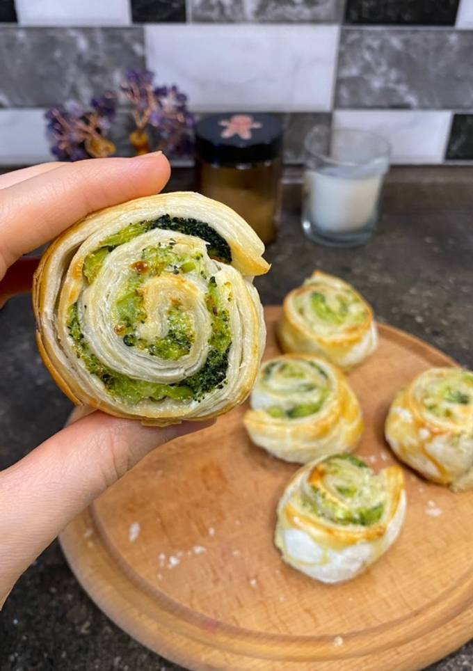 Булочки з сиром та броколі🥦