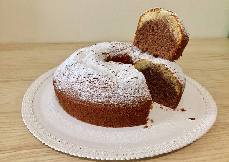 Ciambellone marmorizzato