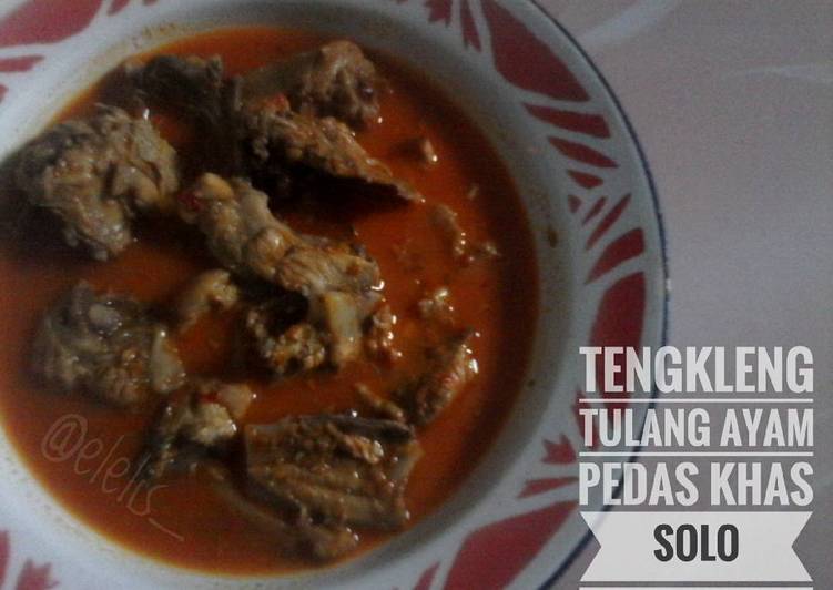 Tengkleng Tulang Ayam Pedas Khas Solo