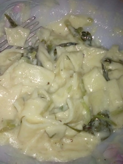 Foto resep Pasta, Bayam Saus Alfredo