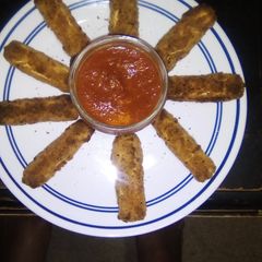 Faux "mozzarella" sticks A picture of Faux "mozzarella" sticks.