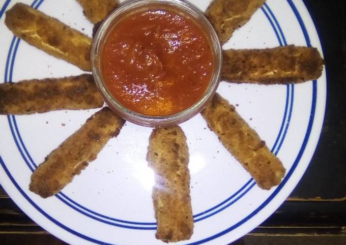 Simple Way to Prepare Ultimate Faux "mozzarella" sticks