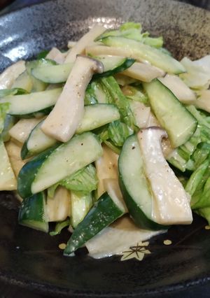 蔬菜味增沙拉 的食譜成品照片
