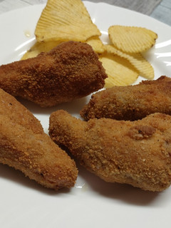 Una foto de Alitas de pollo crujiente 🍗🍗