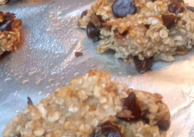 Recipe of Jamie Oliver Protein banana cookies