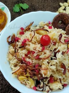ড্রাই ফ্রুটস পোলাও (Dry Fruits Pulao recipe in Bengali) রেসিপির প্রধান ছবি
