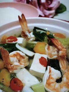 Foto resep Sup Sawi Tahu Udang